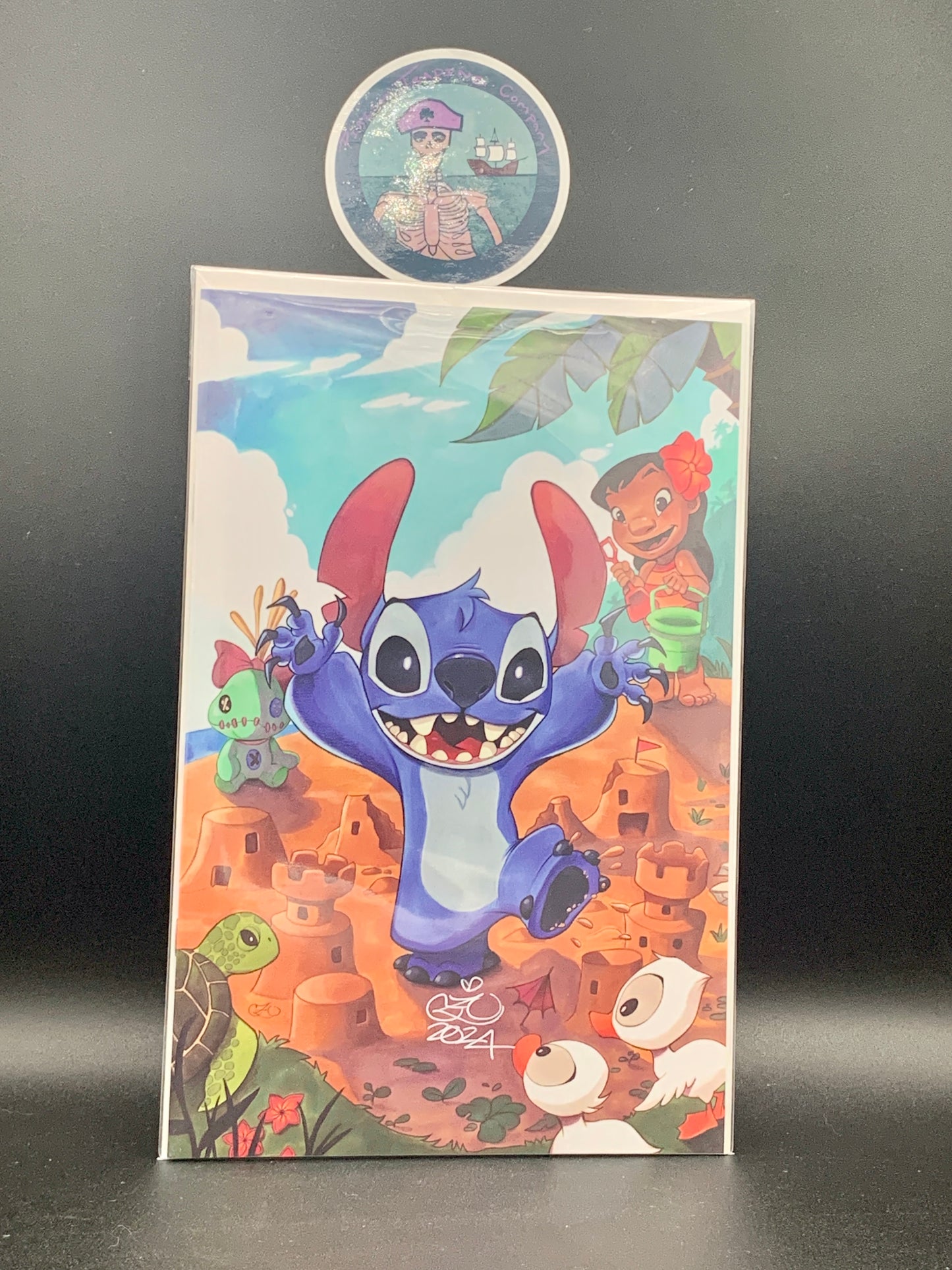Lilo & Stitch #1 Virgin Autographed