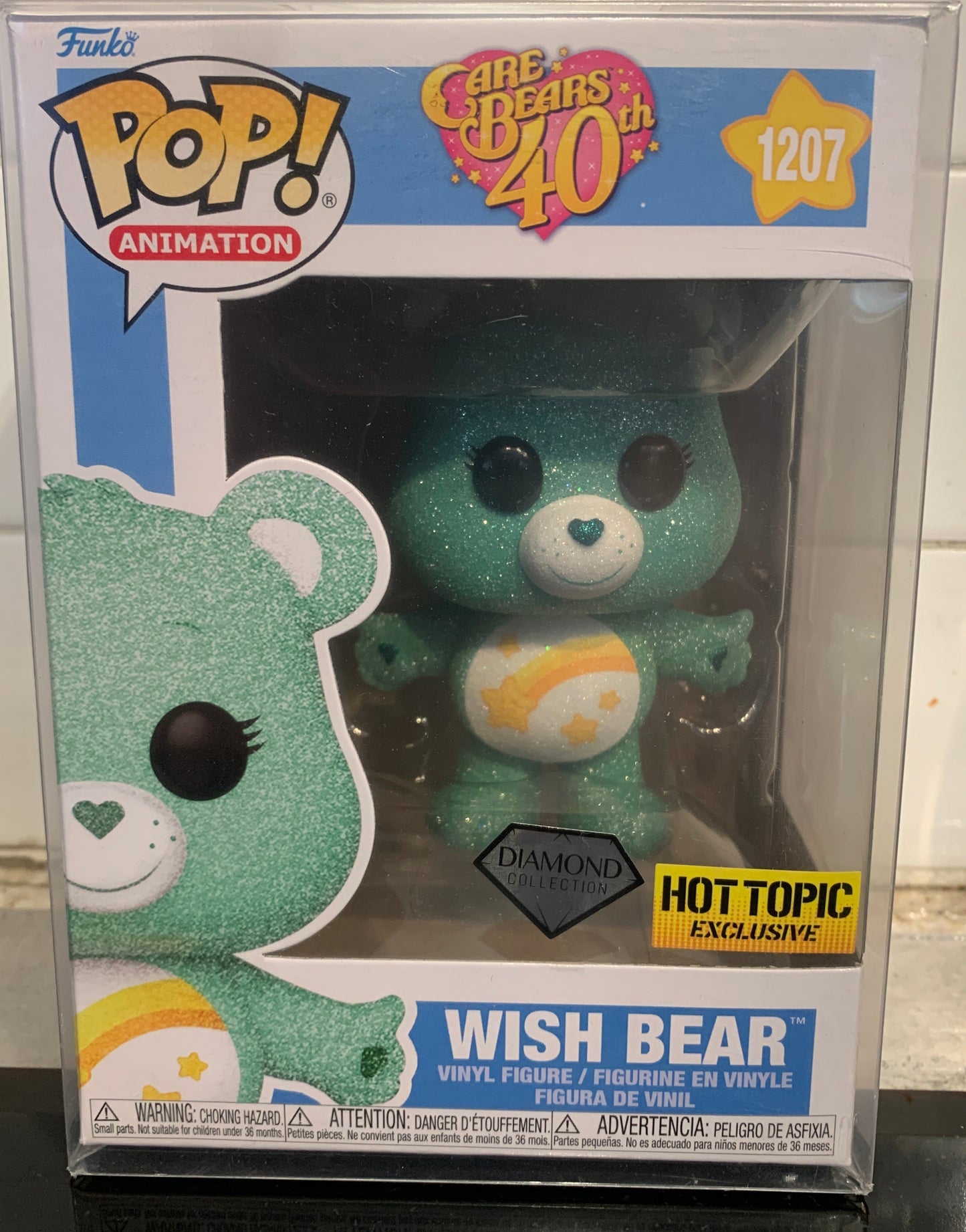 Care Bears 40th Anniversary Diamond Wish Bear Hot Topic