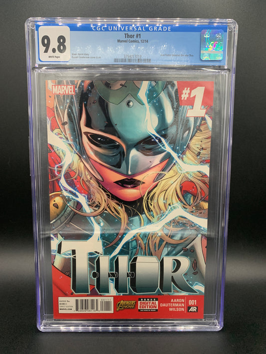 Thor #1 Marvel Comics, 12/14 Graded 9.8