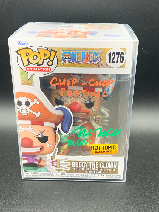 One Piece Buggy The Clown Autographed by Mike McFarland