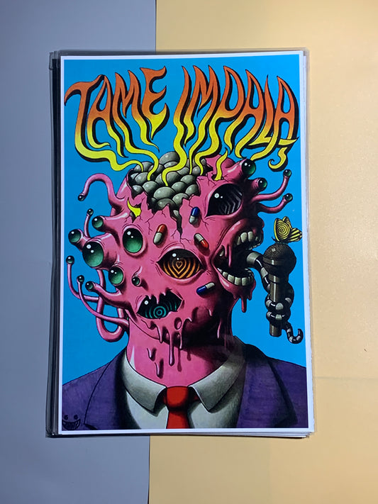 Tame Impala Alien 11 x 17