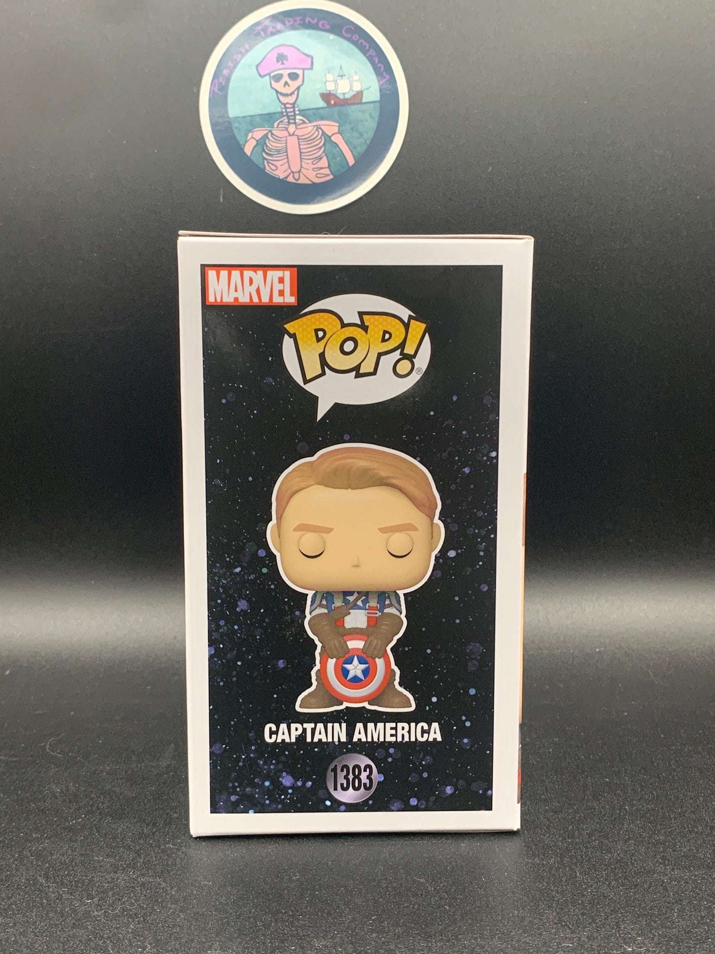 Captain America, Upper Deck Redemption glow-in-the-dark Chase