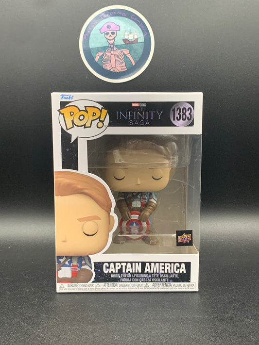 Captain America Upper Deck Redemption Exclusive